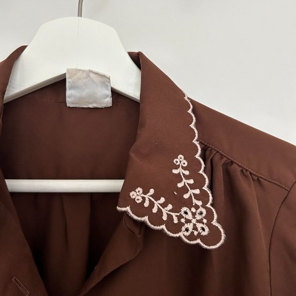 Vintage "Western" Button Up Blouse - Picture 5 of 6